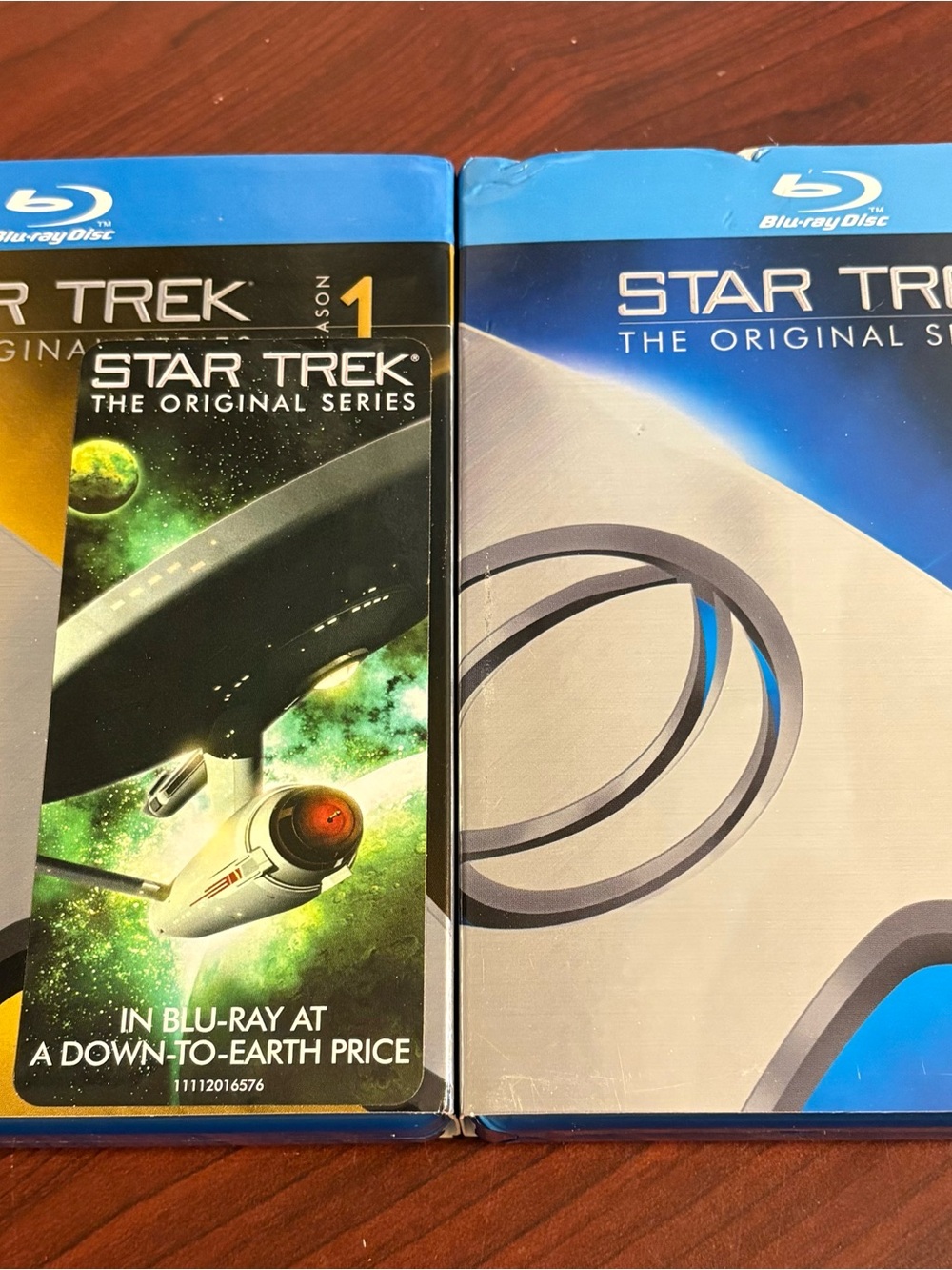 Star Trek: The Original Series Season 1 & 2 Combo! Blu Ray! Great Quality! GUC